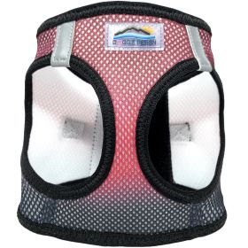 American River Choke Free Dog Harness Ombre Collection (Color: Sunset Pink, size: XX-Small)