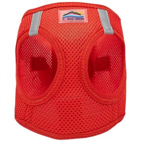 American River Solid Ultra Choke Free Dog Harness (Color: Red, size: XX-Small)